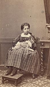 Mademoiselle Anais Leroy CDV Photo Perin & Schahl 1866