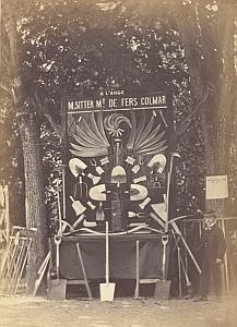 Agricultural Exhibition Colmar Old Photo CC Adam 1867