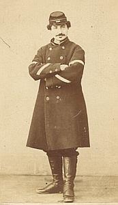 Soldier Second Empire Army France Old CDV Photo 1865