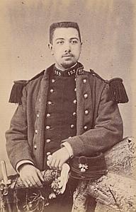 Soldier Military Army Nancy France Old CDV Photo 1900
