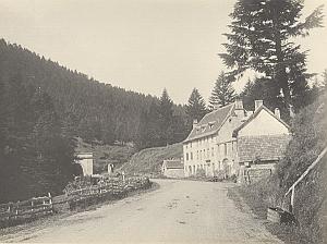 Lioran Tunnel France Old Photo 1920 Later Print