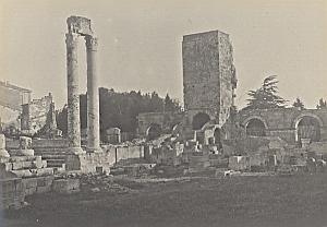 Arles Roman Theater France Old Photo 1920 Later Print