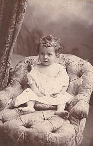 Young Baby Toys Fashion France Old Photo 1900