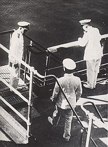 WWII Bataille Navale Anglo-Française de Mers el Kébir Cdt Holland sur Dunkerque Photo juillet 1940