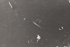 WWII Bataille Navale Anglo-Française de Mers el Kébir Le Bretagne coulé Photo juillet 1940