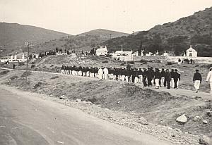 WWII Battleship Mers el Kebir Death Ceremony Photo 1940