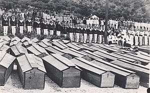 WWII Bataille Navale Anglo-Française de Mers el Kébir Enterrement des victimes Photo juillet 1940