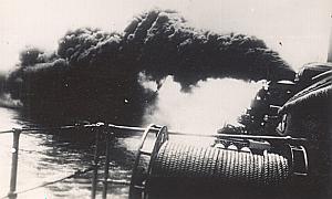 WWII Battleship Battle of Dakar Photo September 1940