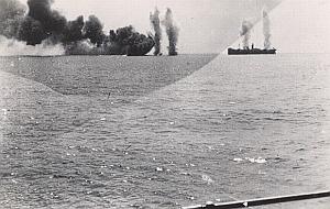 WWII Battleship Battle of Dakar Photo September 1940