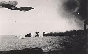 WWII Battleship Battle of Dakar Photo September 1940