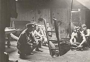 WWII Bataille Navale Anglo-Française de Mers el Kébir Dégats sur le Dunkerque Photo juillet 1940