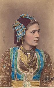 Ethnic Fashion Austro-Hungarian Empire CDV Photo 1870