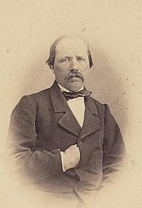 Eugene Gay Chaux de Fonds Suisse Protestantisme Ancienne CDV Photo Autographe 1860