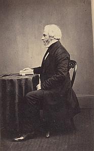 Ecrivain Samuel Tregelles Protestantisme Royaume Uni Ancienne CDV Photo Autographe 1860