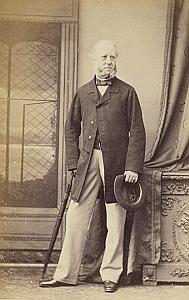 Ashburn of Liverpool Protestantisme Royaume Uni Ancienne CDV Photo Autographe 1860
