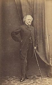 Major General Alexander Protestantisme Royaume Uni Ancienne CDV Photo Autographe 1860