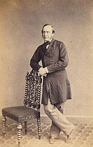 Pasteur William Greene Protestantisme Royaume Uni Ancienne CDV Photo Autographe 1860