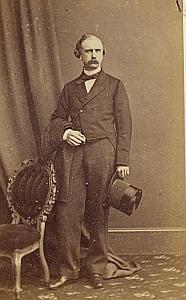 Jorge Wallace Protestantisme Islington Royaume Uni Ancienne CDV Photo 1860