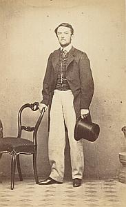 H. Mandrot Porstmouth Protestantisme Royaume Uni Ancienne CDV Photo Autographe 1860