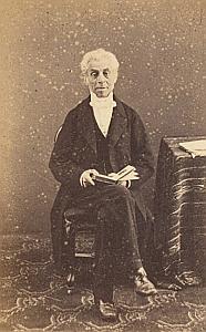 John Mayers Marseille Protestantisme Royaume Uni Ancienne CDV Photo Autographe 1860