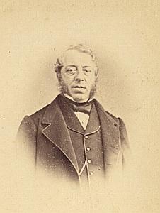 De Schuylenburd Protestantisme Doesborgh Ancienne CDV Photo Autographe 1860