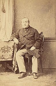 De Quertenmont Protestantisme La Haye Ancienne CDV Photo 1860
