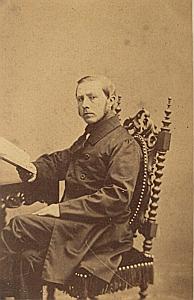 Jp Ruys Thys Protestantisme Alkmaar Ancienne CDV Photo Autographe 1860