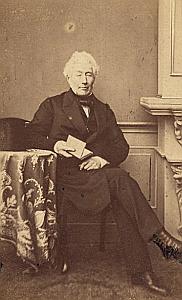 Gevers de Rethel Protestantisme La Haye Ancienne CDV Photo Autographe 1860
