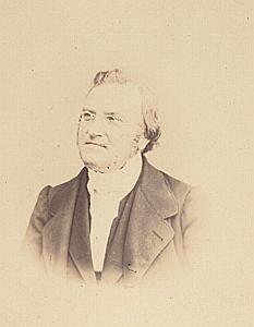 Pasteur Laforgue Protestantisme Toulouse Ancienne CDV Photo Autographe 1860
