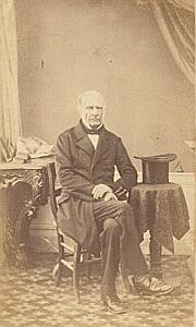 Pierre Benjamin Broca Protestantisme Sainte Foy Ancienne CDV Photo 1860