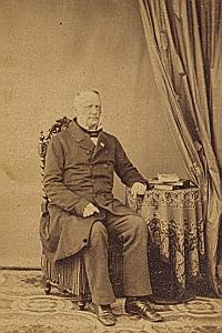 Pasteur Auguste Douesnel Protestantisme Bordeaux Ancienne CDV Photo Autographe 1860