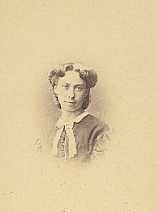 Madame Marty Protestantisme Bordeaux Ancienne CDV Photo 1860