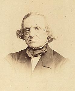 Guillaume Monod Protestantisme Paris Ancienne CDV Photo Autographe 1860