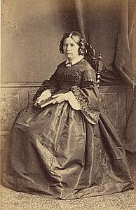 Madame Guillaume Monod Protestantisme Paris Ancienne CDV Photo 1860