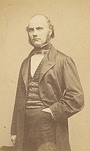 Pasteur Jules Gaufres Protestantisme Paris Ancienne CDV Photo Autographe 1860