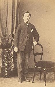 El Senor Albanne Protestantisme Paris Ancienne CDV Photo 1860