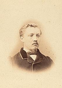 Alfredo Livé Protestantisme Paris Ancienne CDV Photo Autographe 1860