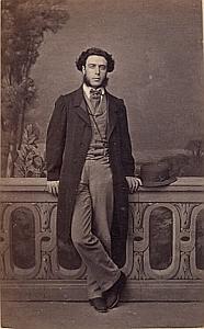 Monsieur Reclus Protestantisme Montauban Ancienne CDV Photo 1860