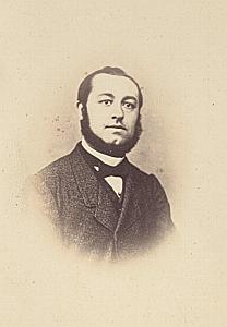 Monsieur Fargues Coblenz Protestantisme Ancienne CDV Photo 1860
