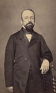 Monsieur You Protestantisme Marennes Ancienne CDV Photo 1860