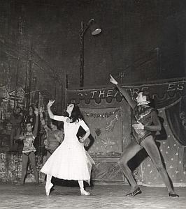 Paris Theater Dance Ballet Old Lipnitzki Photo 1955