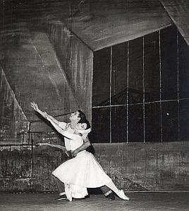 Paris Theater Dance Ballet Old Lipnitzki Photo 1955