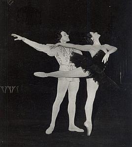 Swan Lake Bolchoi Dance Ballet Old Lipnitzki Photo 1955
