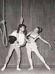 Paris Dance Ballet Theater Old Lipnitzki Photo 1955