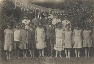 Cuba Camaguey Pinson College Old Photo 1926