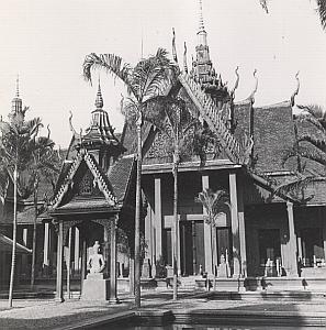 Phnom Penh National Museum Cambodia Indochina Old Photo 1950