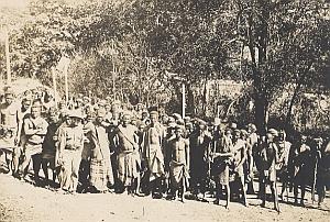 Maropia Men Group Portrait Madagascar Diez Photo 1924