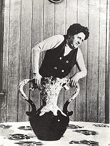 Woman Vase Photomontage Humour Photo Deplechin 1965
