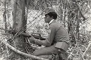 Vietnam Cambodia War Soldiers Old Photo 1978