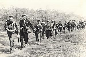 War Vietnam Cambodia Soldiers Ieng Sari Old Photo 1978